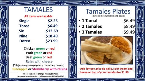 tamales jovita escondido.